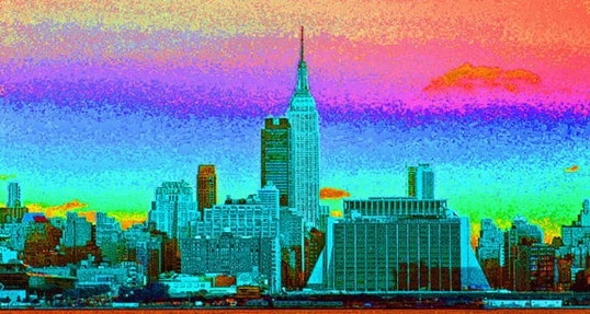 NYC multicolour