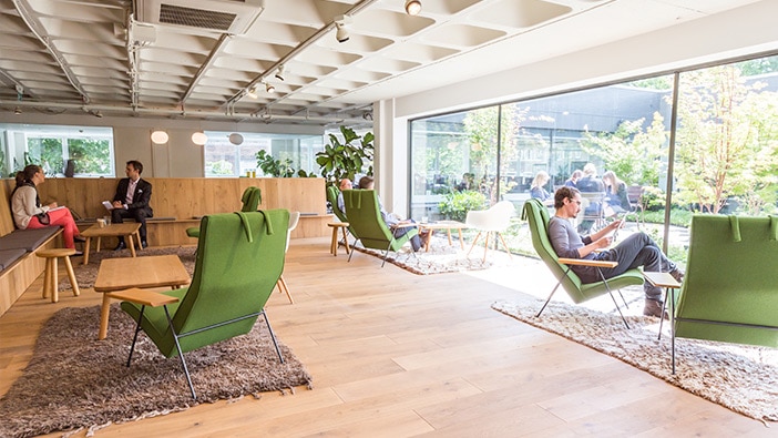 Entrepreneurial workspace in London