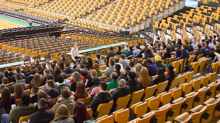 Hult Boston visits the Celtics