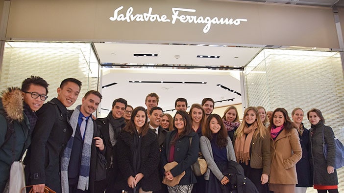 Hult Shanghai students visit Ferragamo