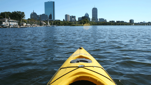 Kayaking Charles River