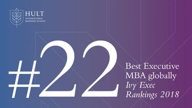 Hult ranks 22nd for Best Executive MBA