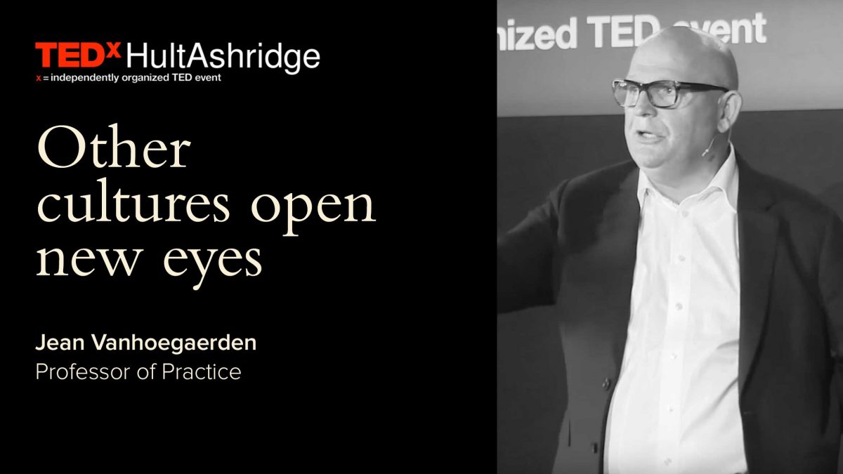 TEDxHultAshridge: Other cultures open new eyes