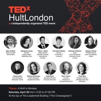 TEDxHultLondon Speaker Flyer