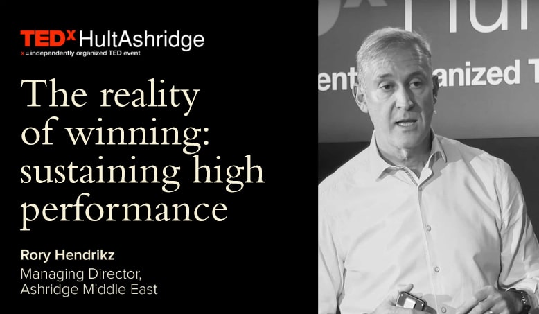 TEDxHultAshridge: Sustaining high performance in teams