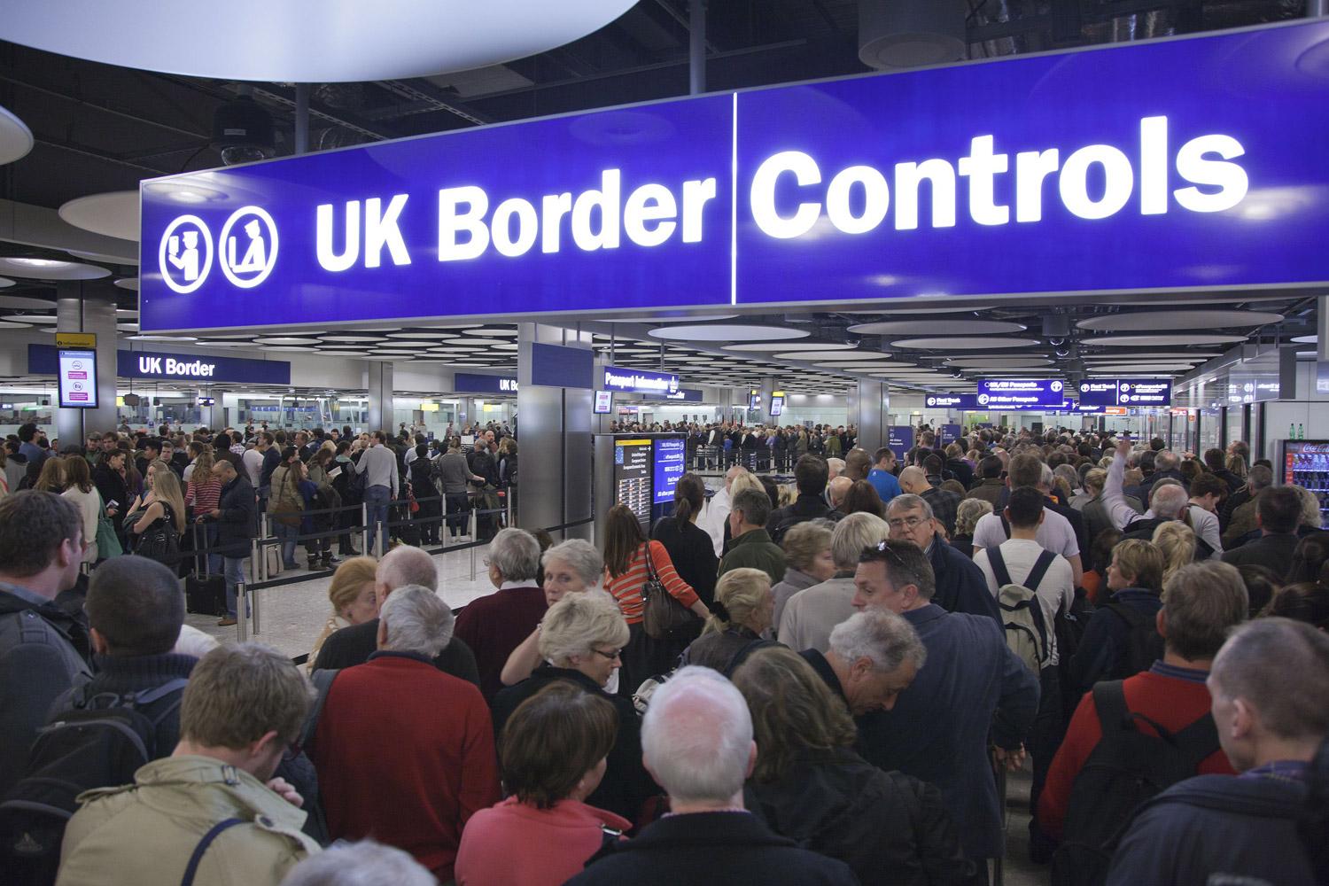 Traveling Heathrow Border