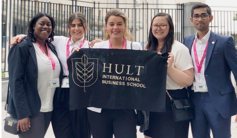 Global ambassadors at 2018 Hult Prize finals