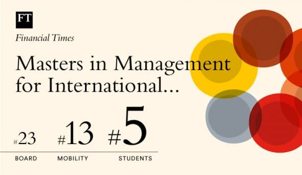 FT Masters in Management 2019 ranking