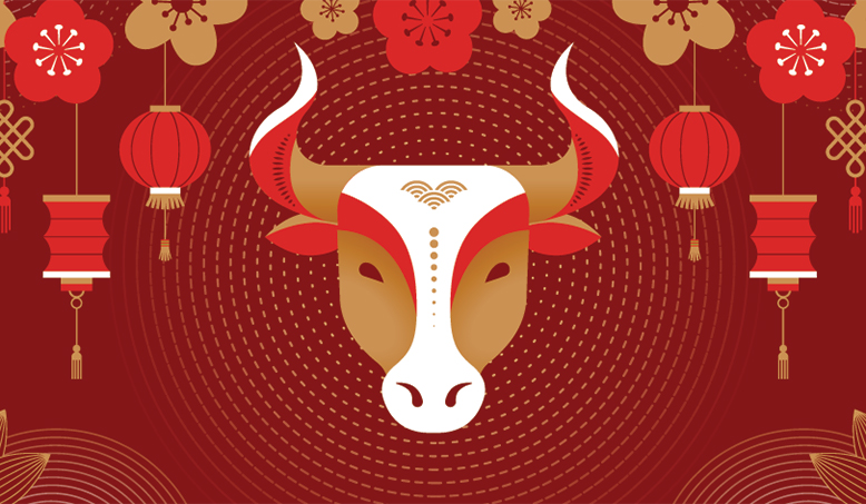 Year of the Ox graphic