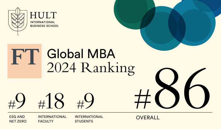 Hult Ranked #86 in the FT Global MBA Rankings 2024