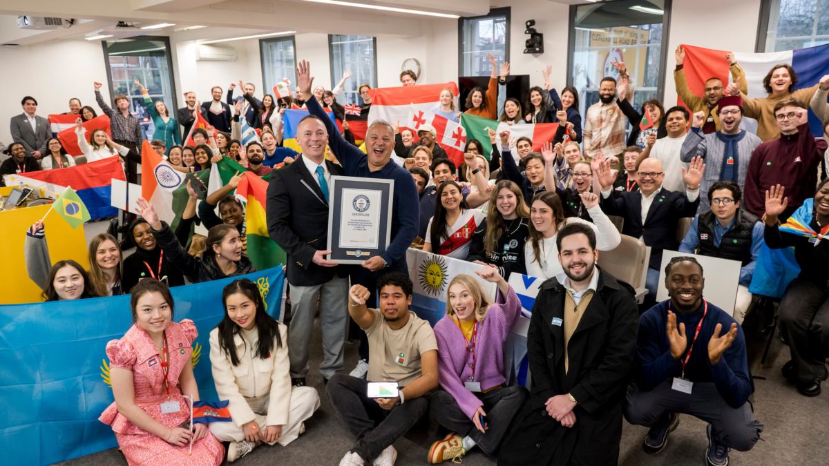 Hult International Business School Breaks GUINNESS WORLD RECORDS ™ for Class Diversity