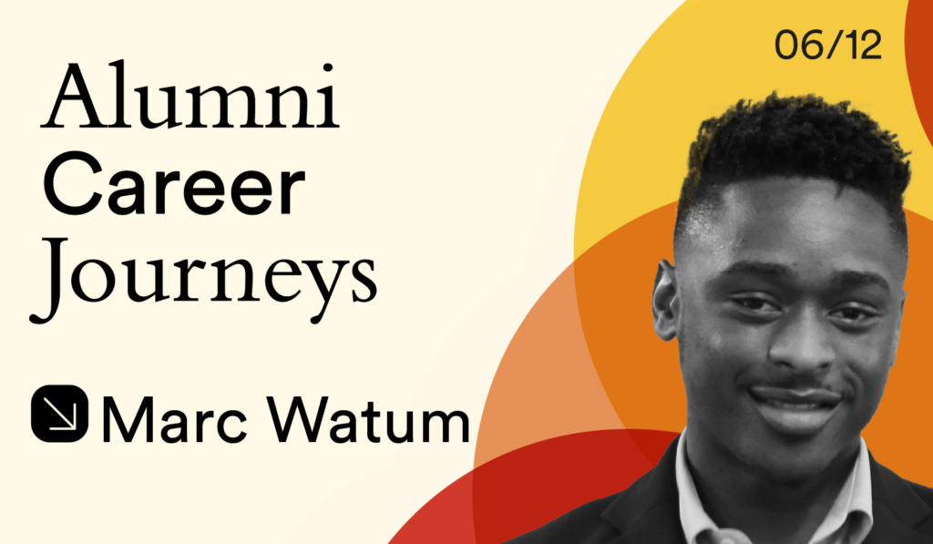 Alumni Marc Watum 12/12