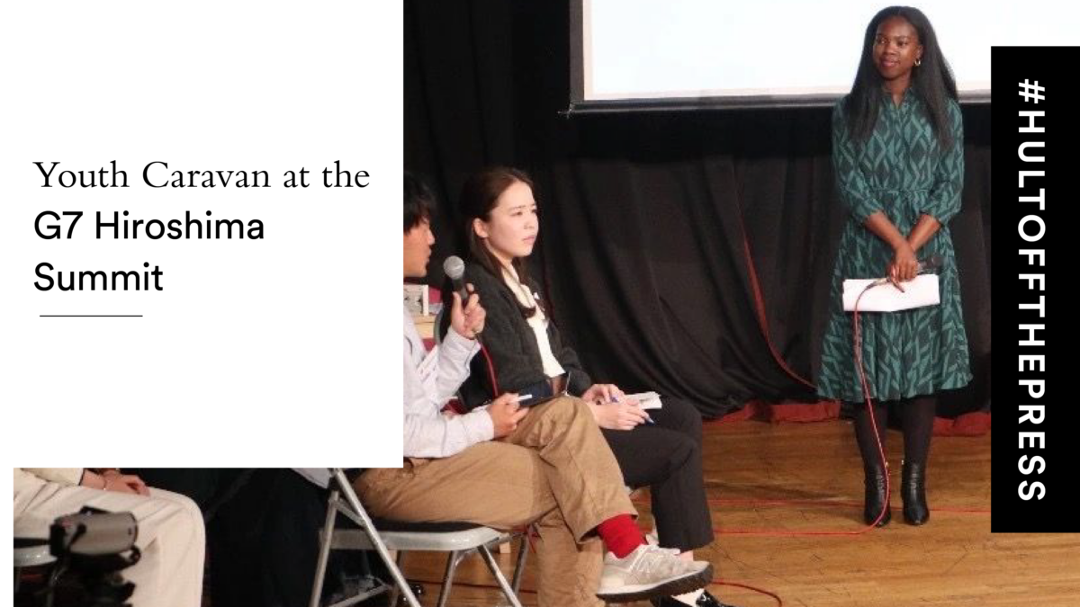 Youth Caravan From Hiroshima—A G7 Hiroshima Summit